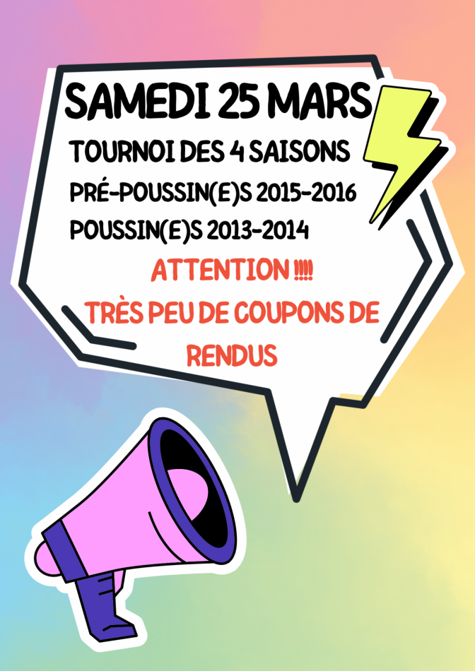 Image de l'actu 'Tournoi des 4 saisons'